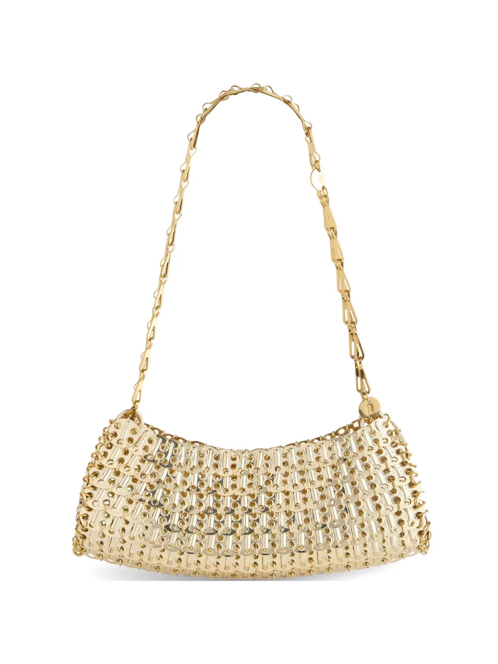 RABANNE BORSA NANO 1969 ACCIAIO GOLD