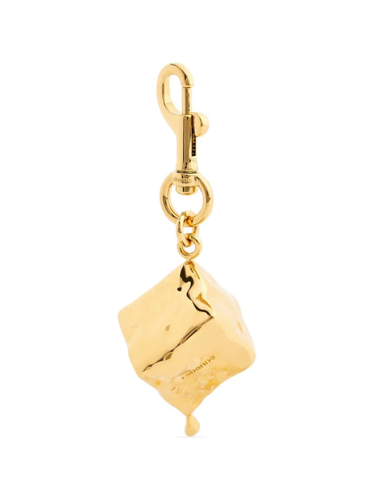 RABANNE CIONDOLO CUBO GOLD