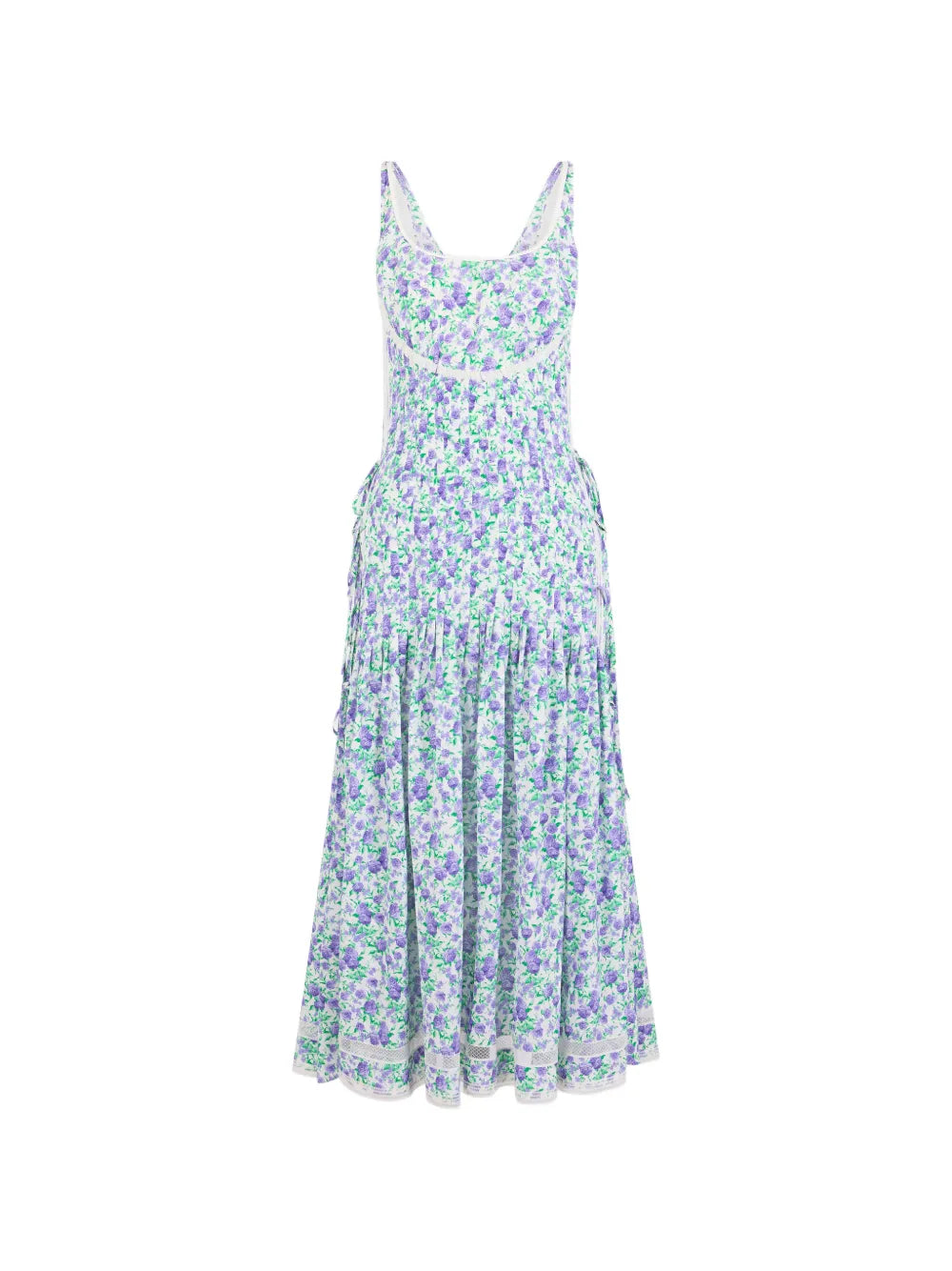 RABANNE ABITO MIDI FLOREALE