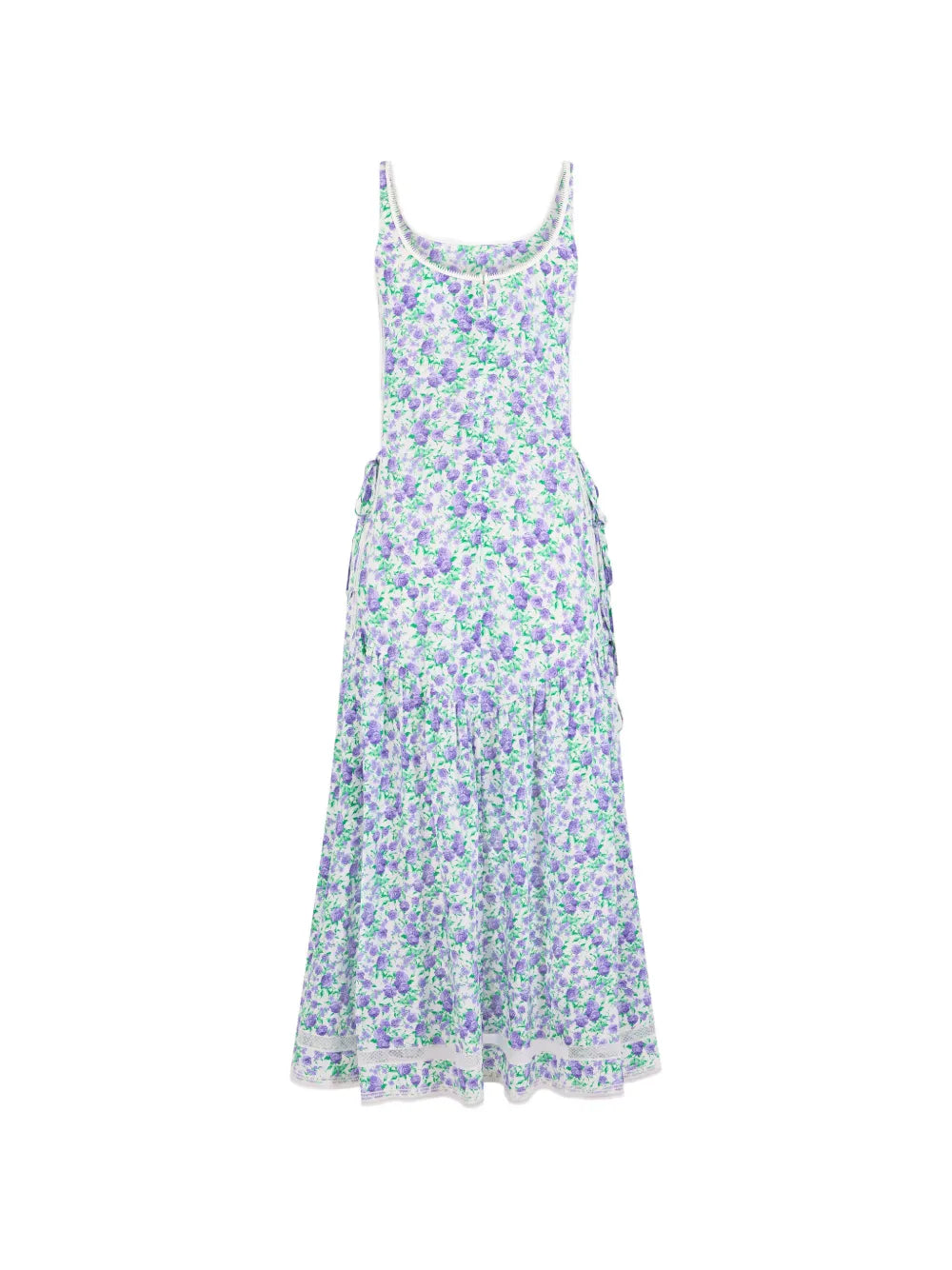 RABANNE ABITO MIDI FLOREALE