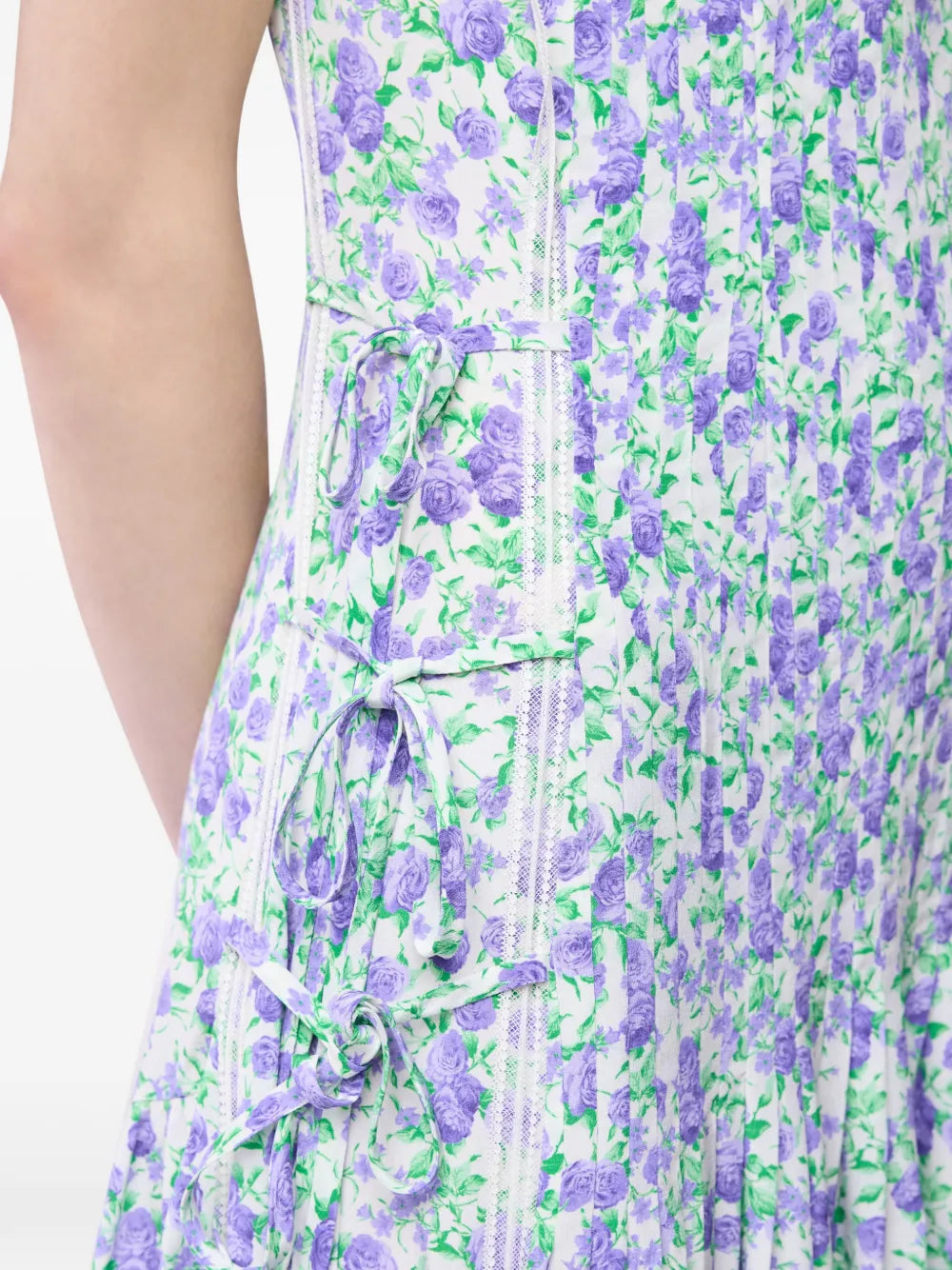 RABANNE ABITO MIDI FLOREALE