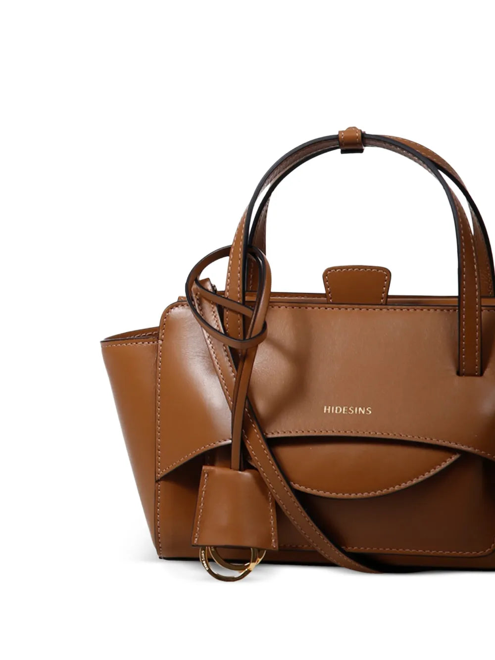 HIDESINS BORSA FLAP S PREMIERE CARAMEL