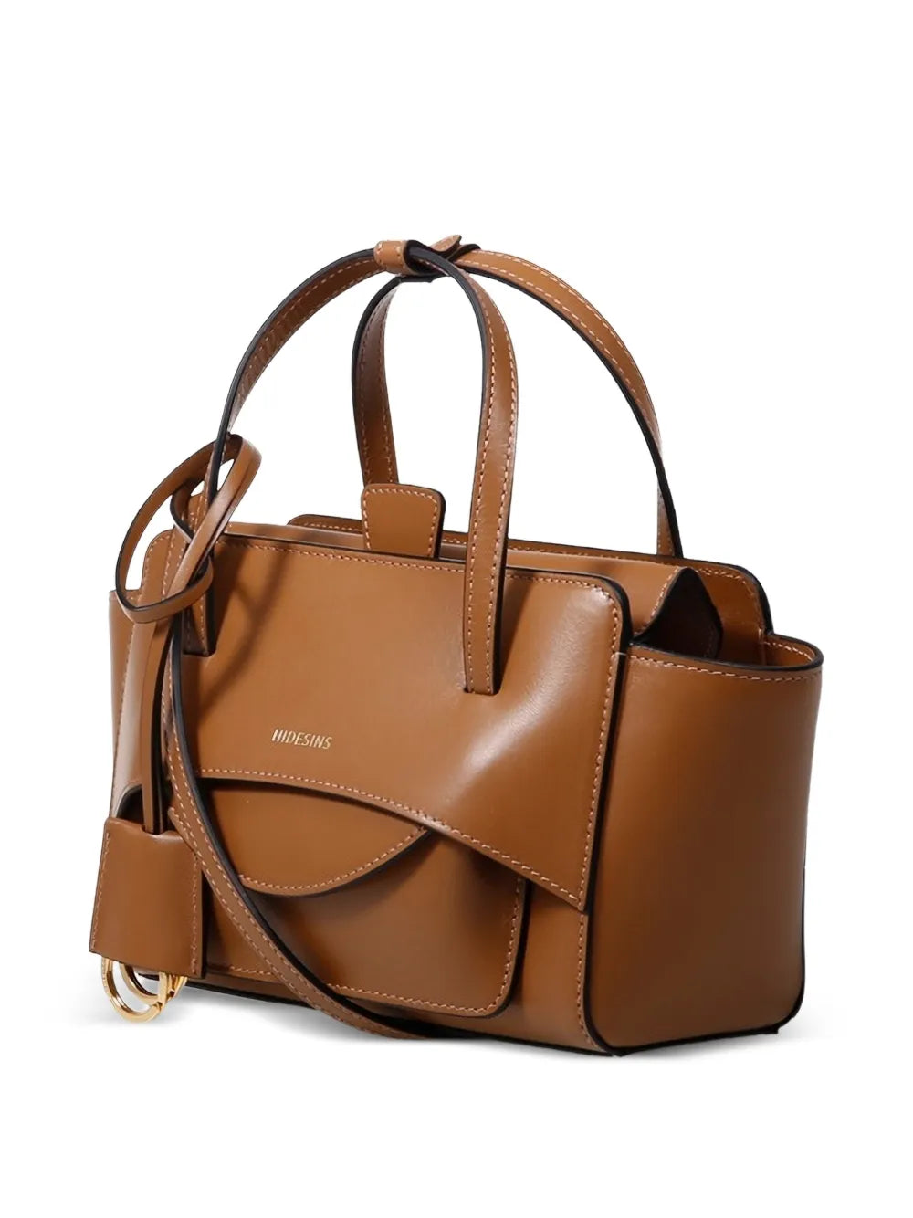 HIDESINS BORSA FLAP S PREMIERE CARAMEL