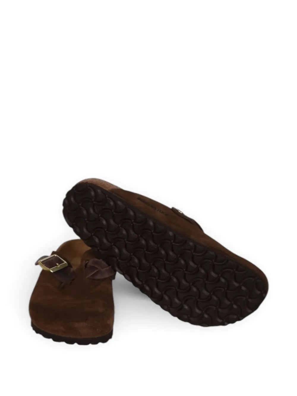 BIRKENSTOCK SANDALO MULE BOSTON CARAFE BROWN