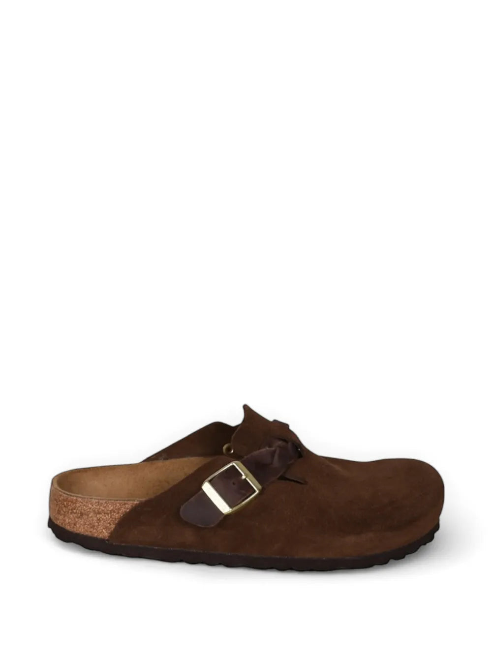 BIRKENSTOCK SANDALO MULE BOSTON CARAFE BROWN