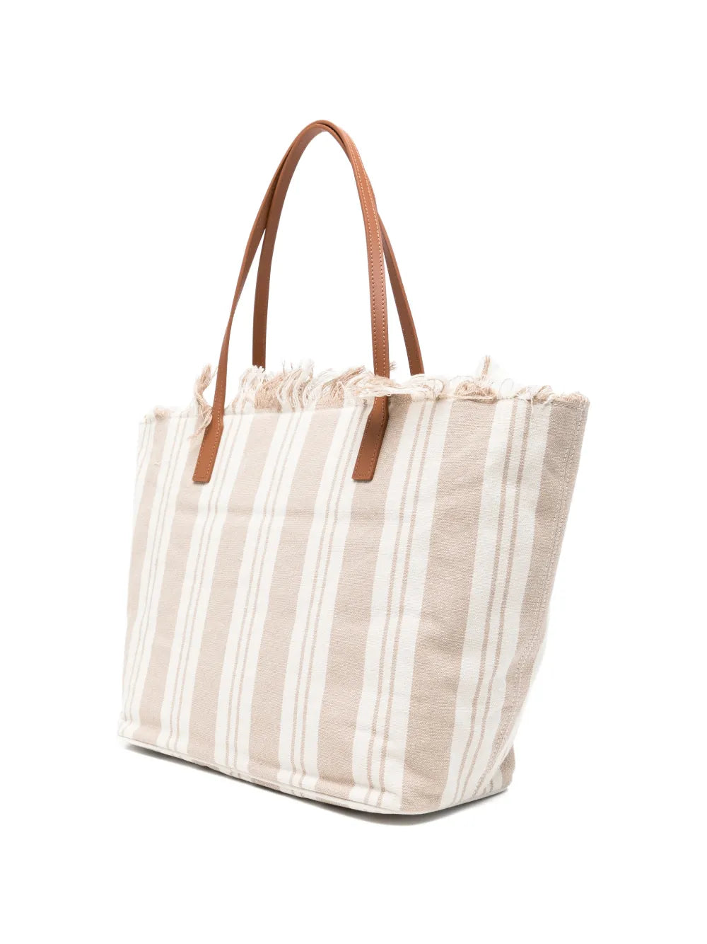 MC2 ST.BARTH BORSA TOTE CITY FRANGE  RIGA BEIGE