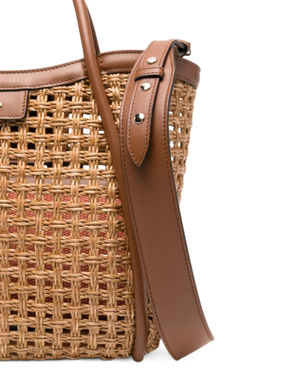 MAX MARA BORSA MARINECESTO CUOIO