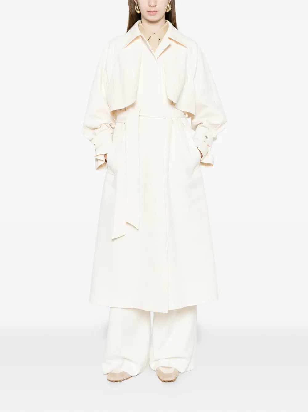 HERNO TRENCH NODO AVORIO