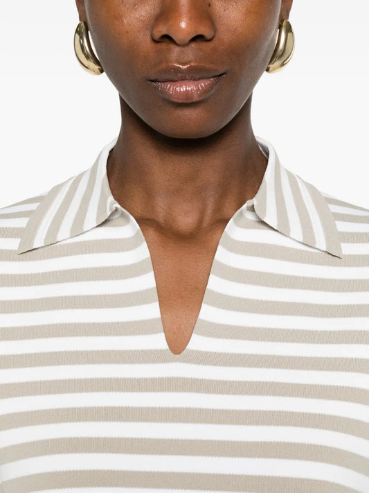 MAX MARA T SHIRT DOLCE A RIGHE