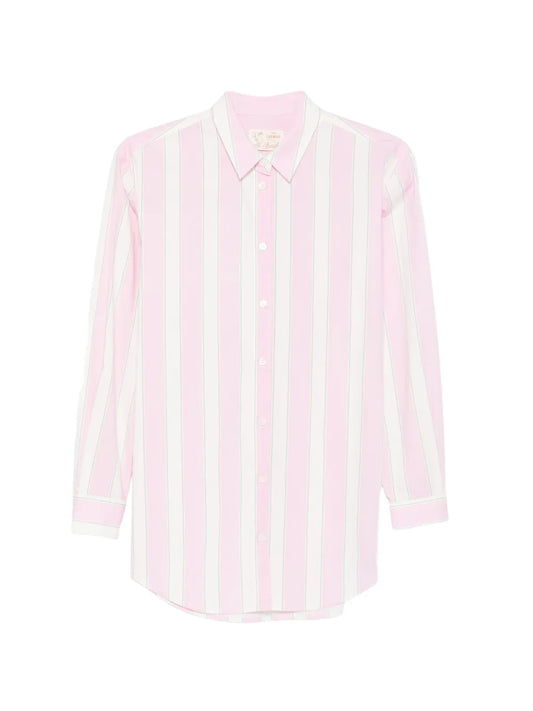 MC2 ST.BARTH CAMICIA BRIGITTE RIGHE ROSA