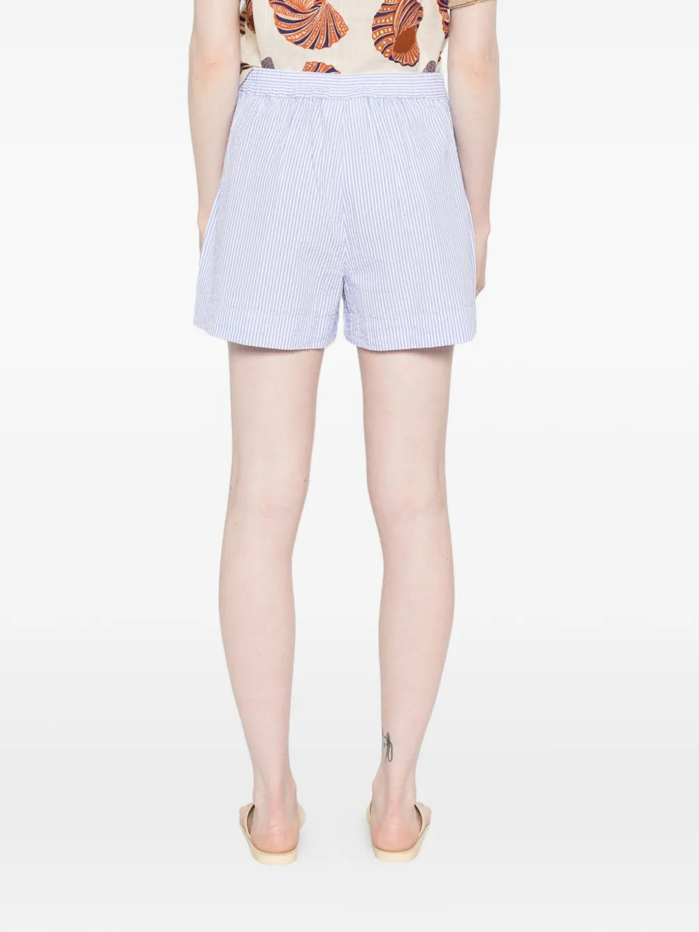 MC2 ST.BARTH SHORT AMANI RIGHE AZZURRO
