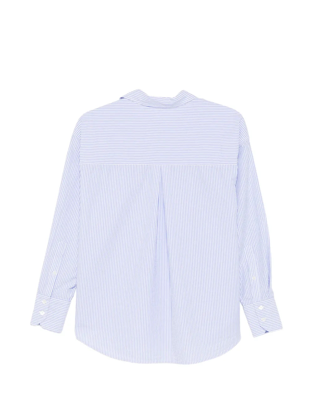 MC2 ST.BARTH CAMICIA SEERSUCKER RIGHE AZZURRO "M'AMA"