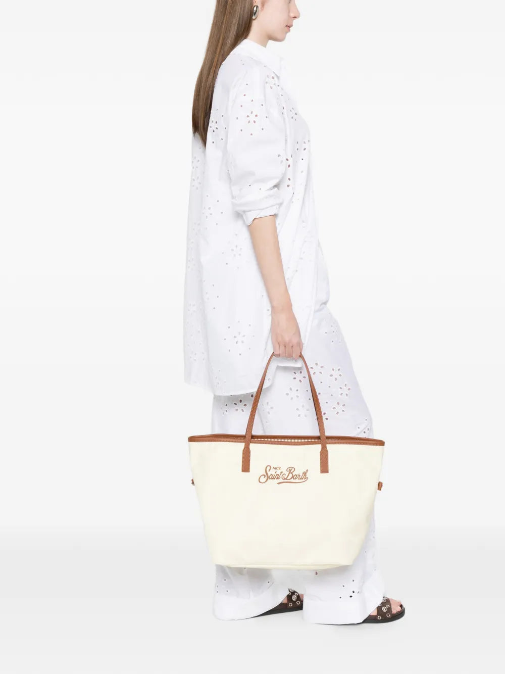 MC2 ST.BARTH BORSA CITY BAG NYLON BEIGE
