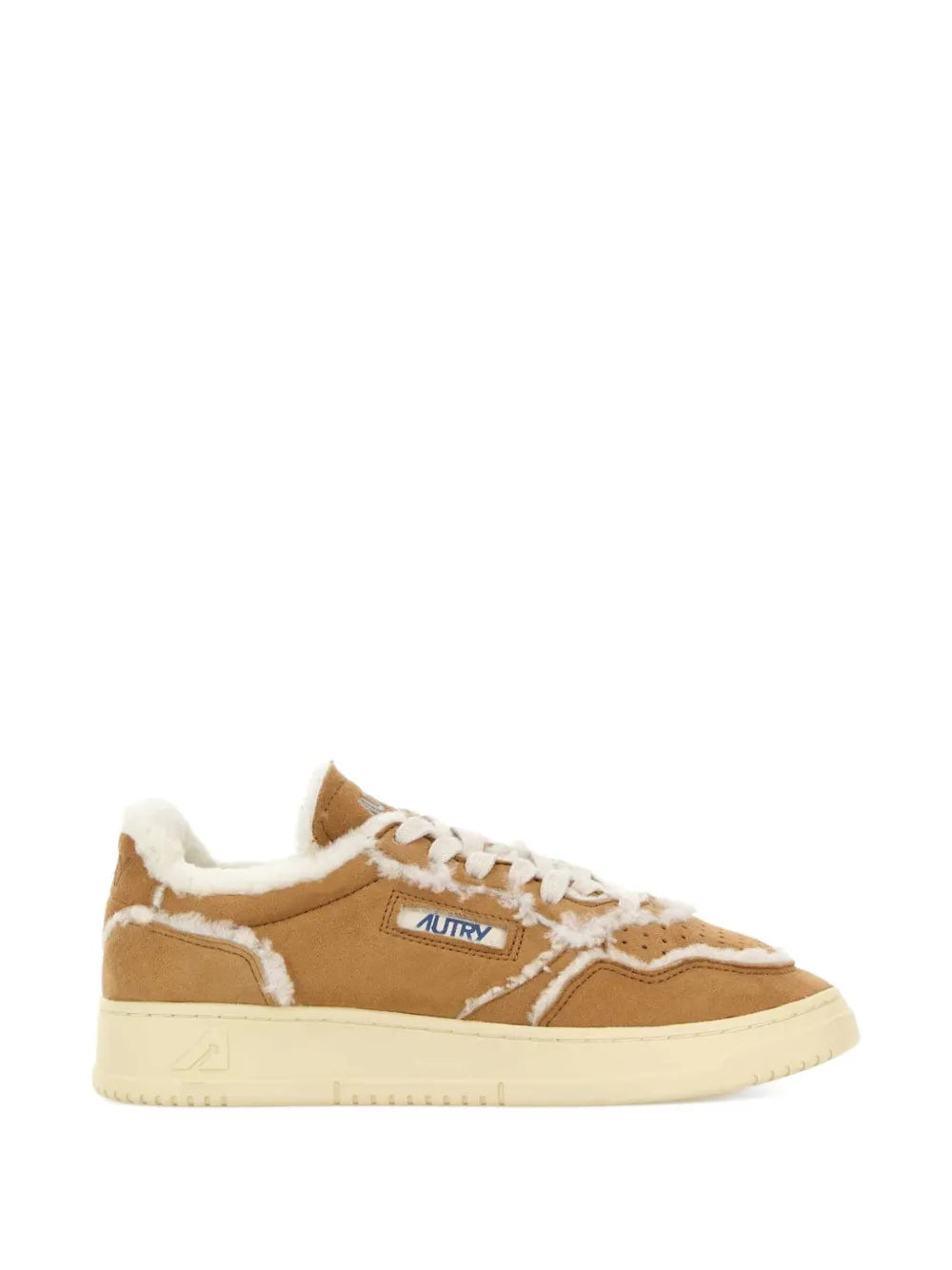 AUTRY SNEAKERS MEDALIST SUEDE COGNAC