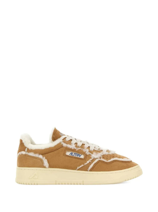 AUTRY SNEAKERS MEDALIST SUEDE COGNAC