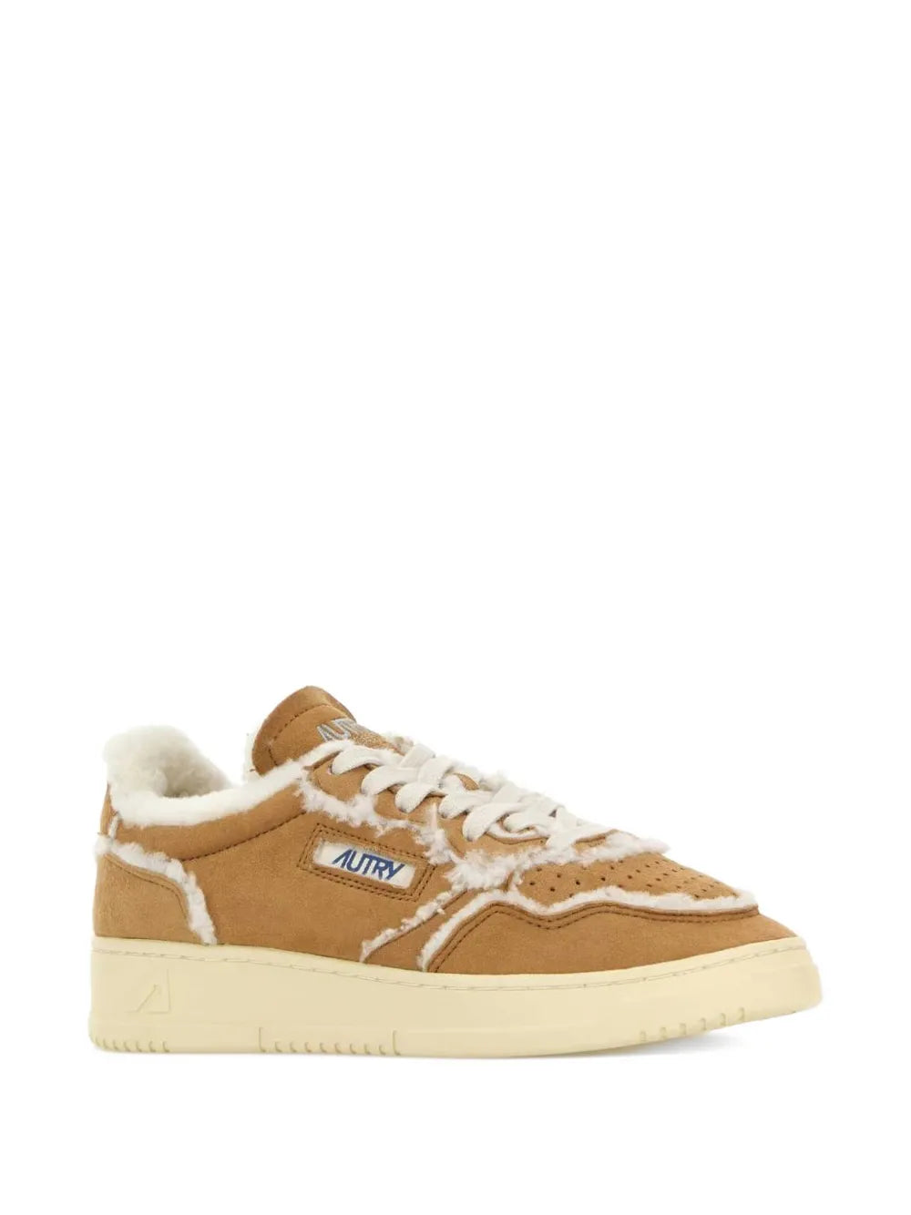 AUTRY SNEAKERS MEDALIST SUEDE COGNAC