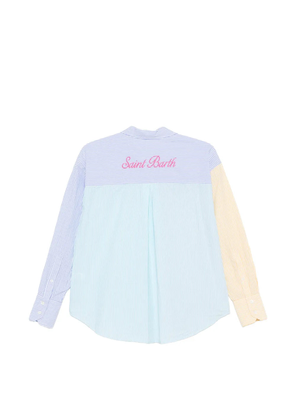 MC2 ST.BARTH CAMICIA CRISTAL SEERSUCKER RIGHE MULTICOLOR