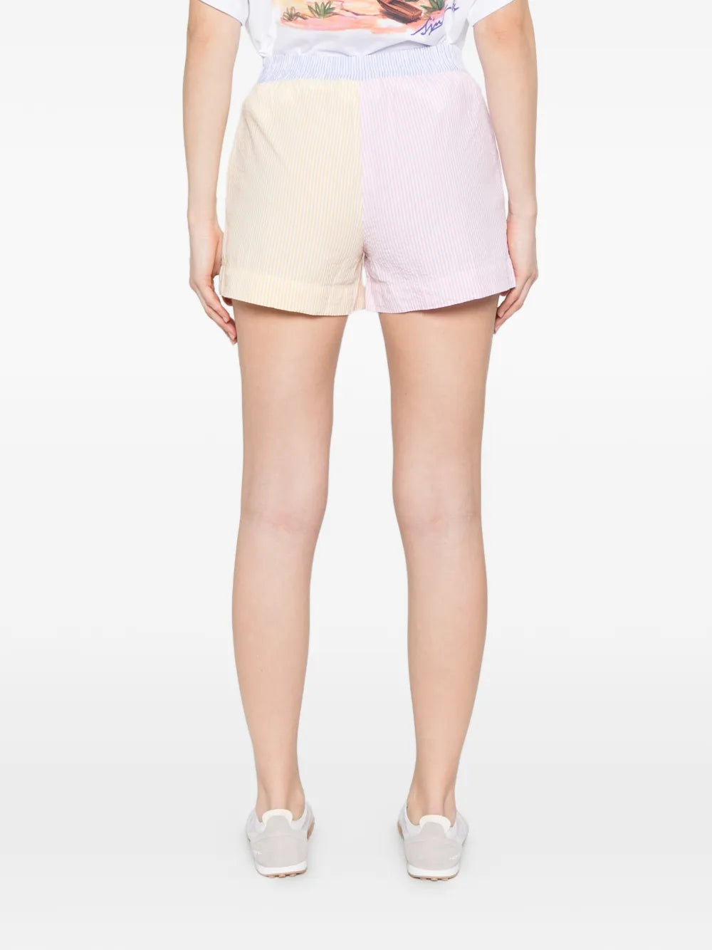 MC2 ST.BARTH SHORT MEAVE RIGHE MULTICOLOR