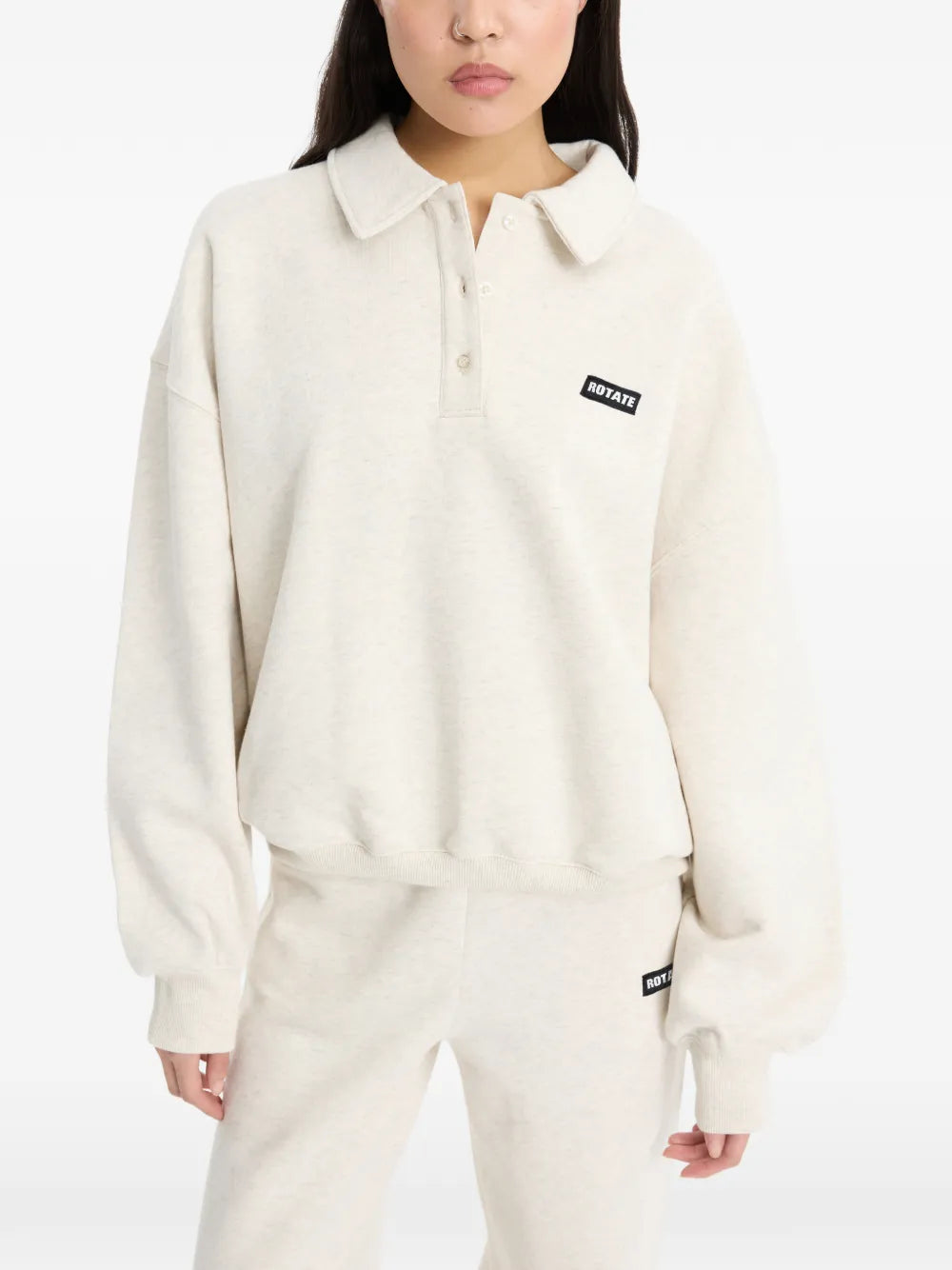 ROTATE FELPA POLO GREY