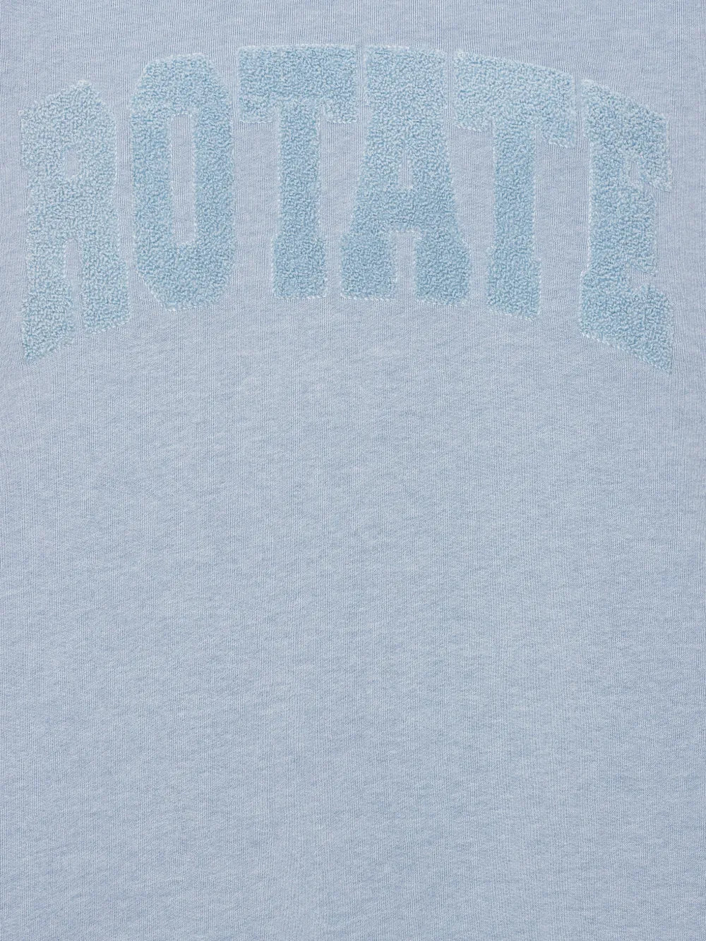 ROTATE FELPA LOGO AZZURRO