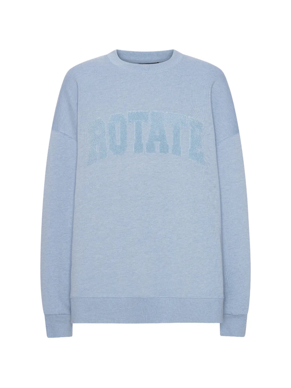 ROTATE FELPA LOGO AZZURRO