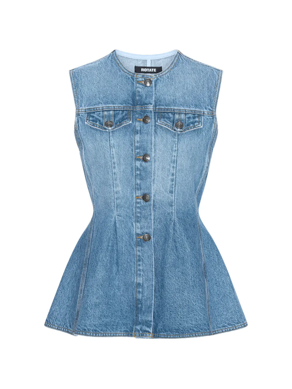 ROTATE GILET DENIM