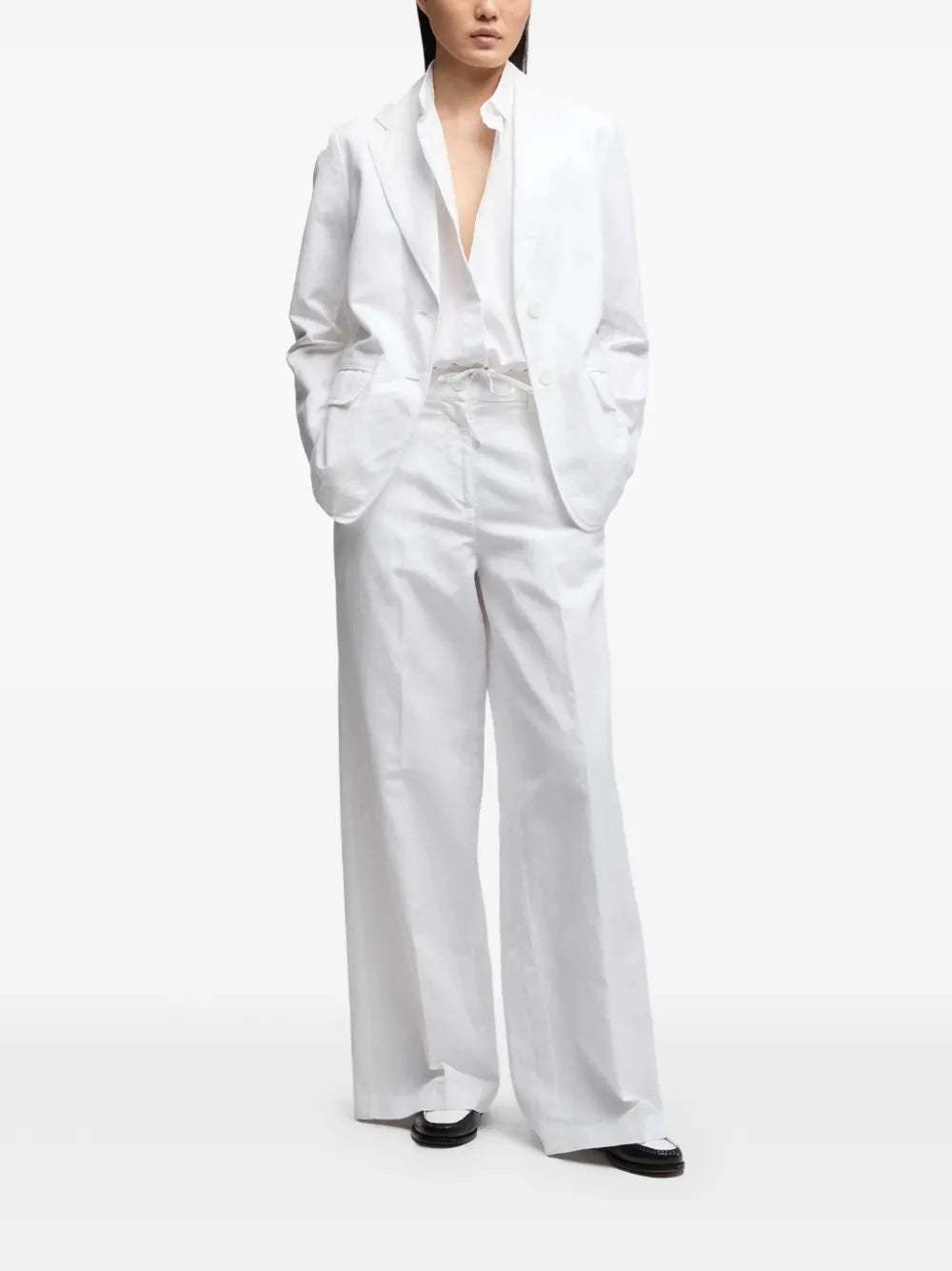 ASPESI PANTALONE  BIANCO