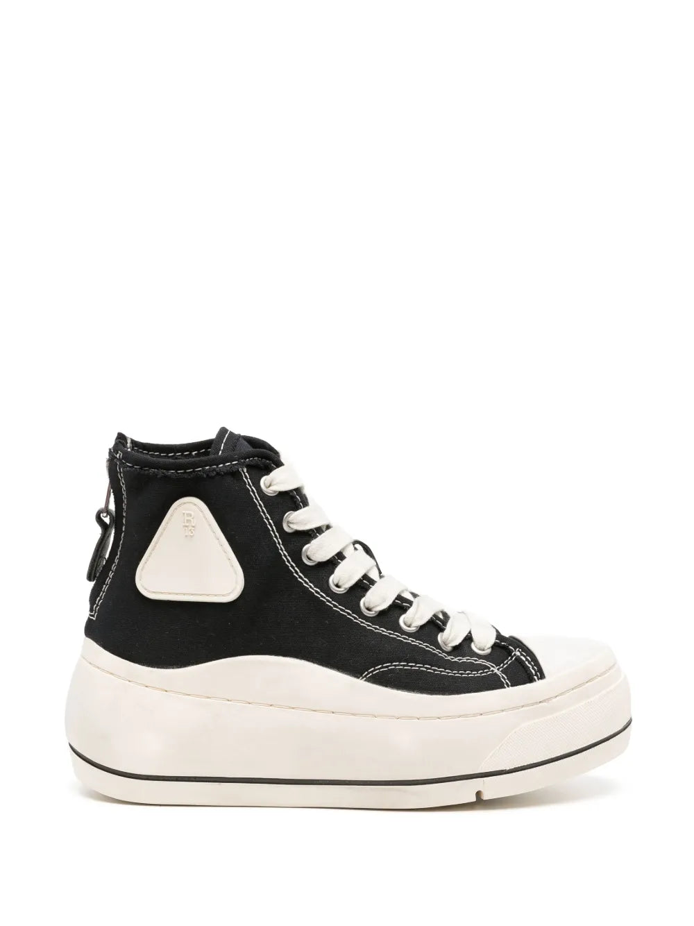 R13 HIGH TOP SNEAKERS BLACK