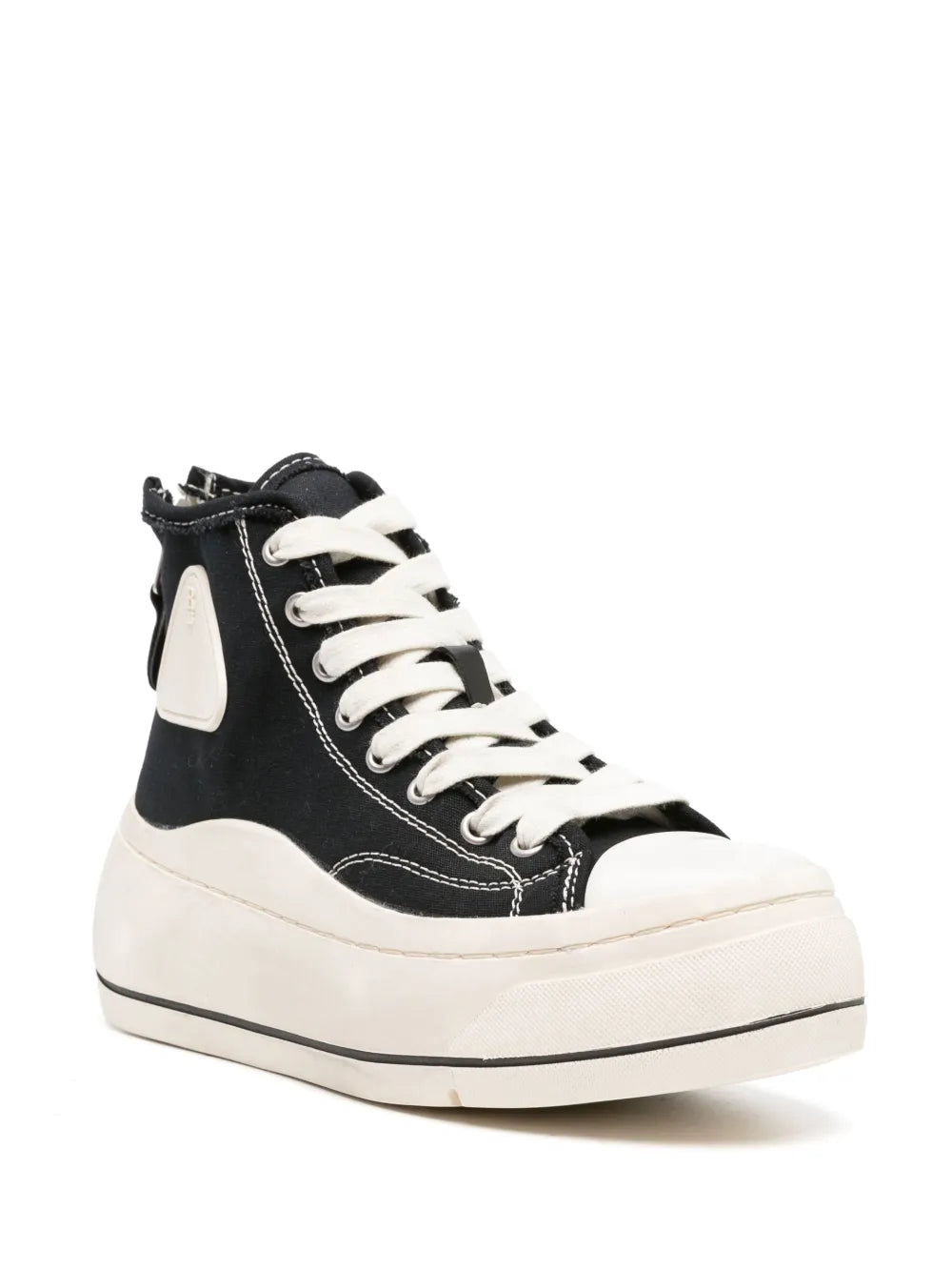 R13 HIGH TOP SNEAKERS BLACK