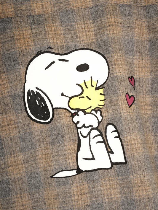 MC2 ST. BARTH CAMICIA QUADRI "SNOOPY"