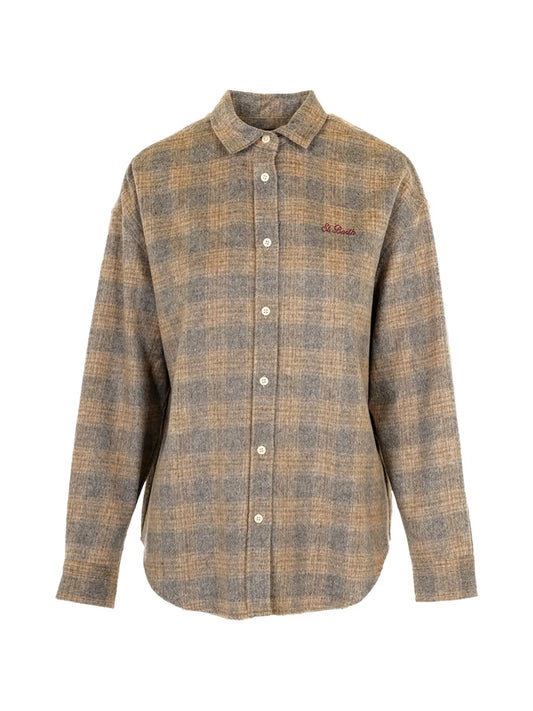 MC2 ST. BARTH CAMICIA QUADRI "SNOOPY"