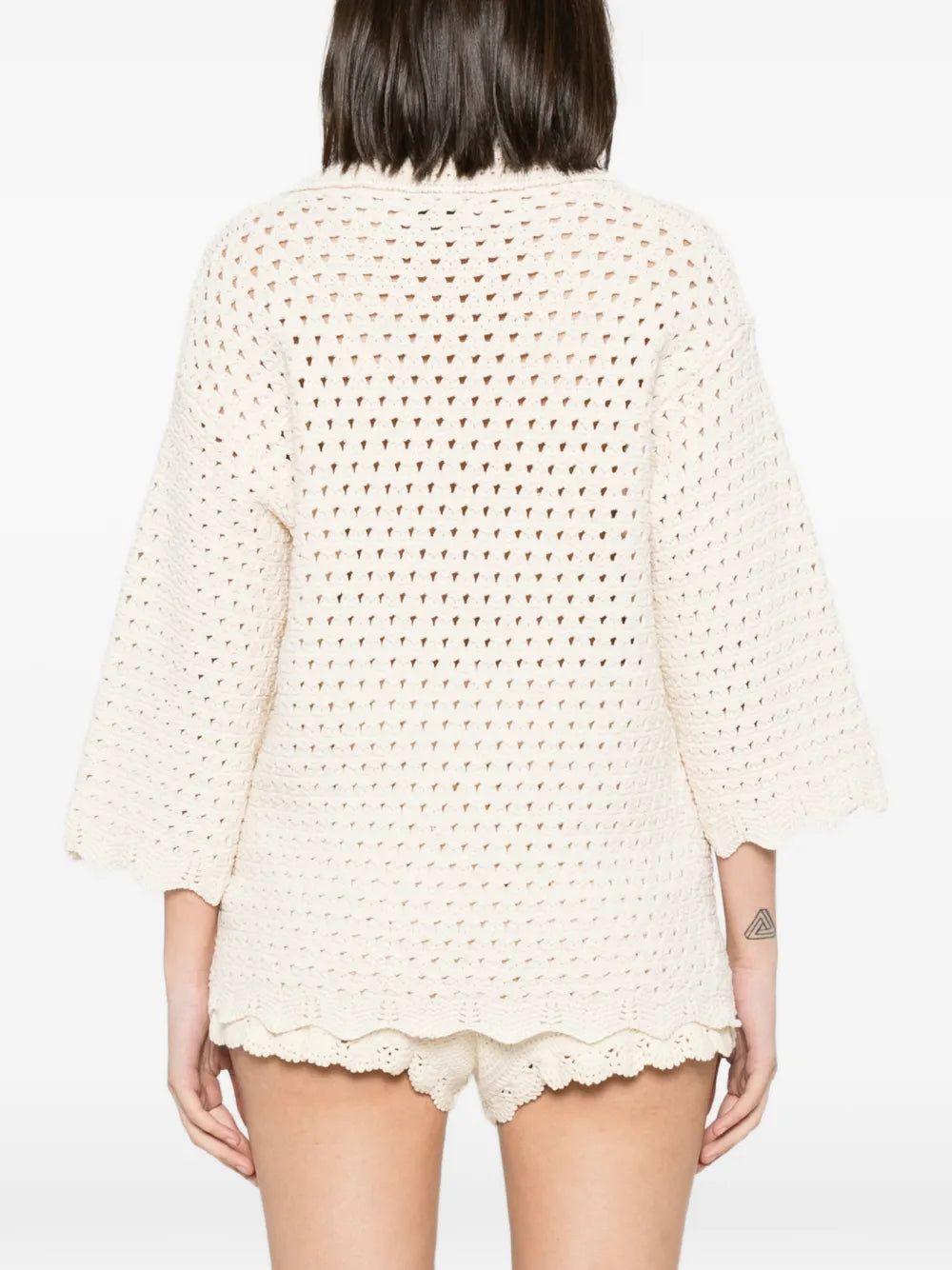 FORTE FORTE CARDIGAN RICAMO