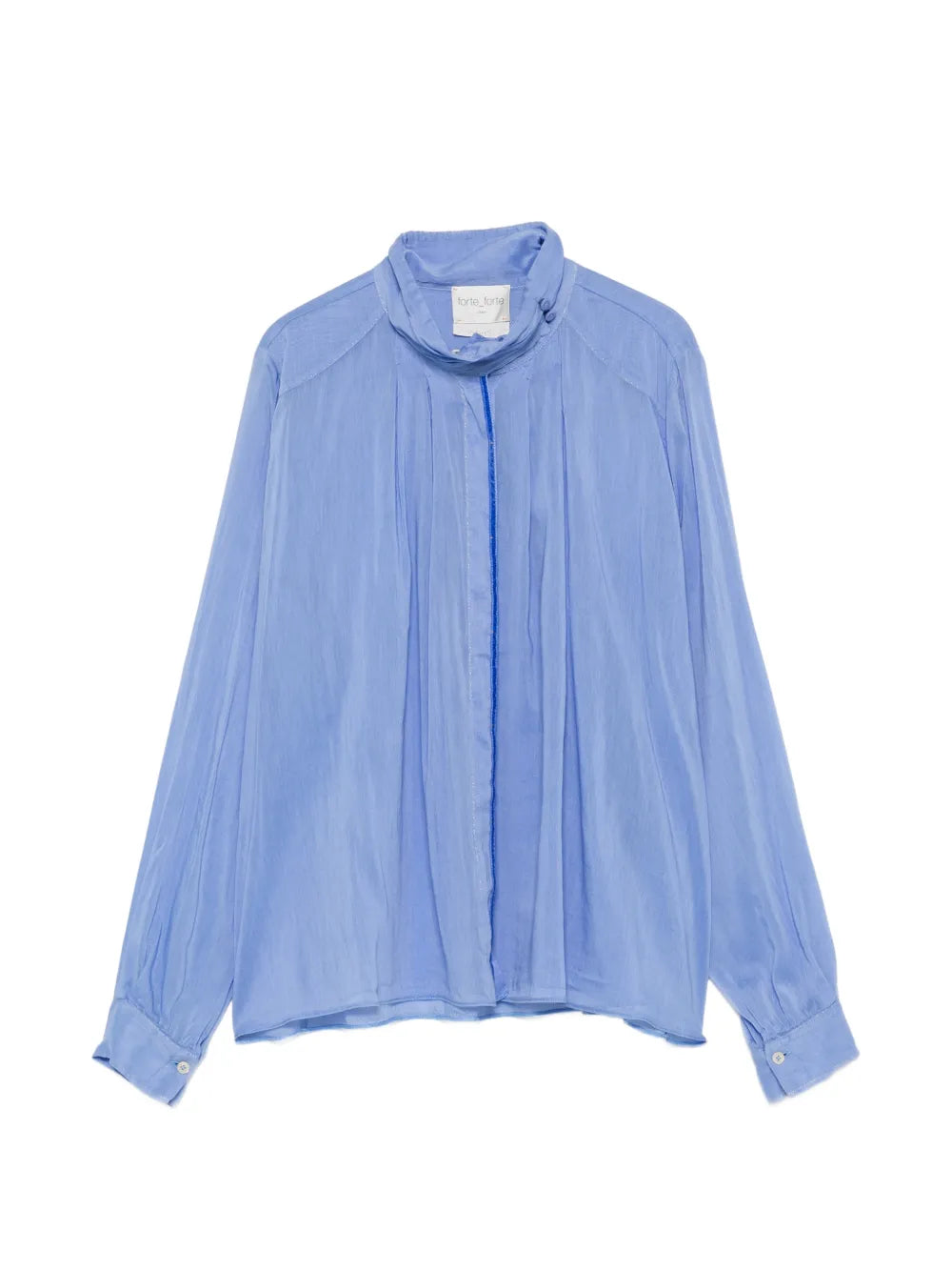 FORTE FORTE CAMICIA BOHEMIEN OXFORD BLUE