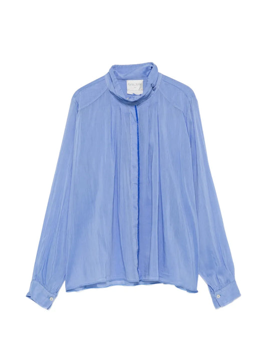 FORTE FORTE CAMICIA BOHEMIEN OXFORD BLUE