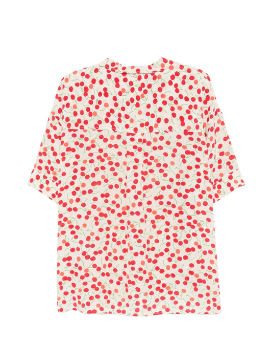 ASPESI CAMICIA STAMPA CHERRY