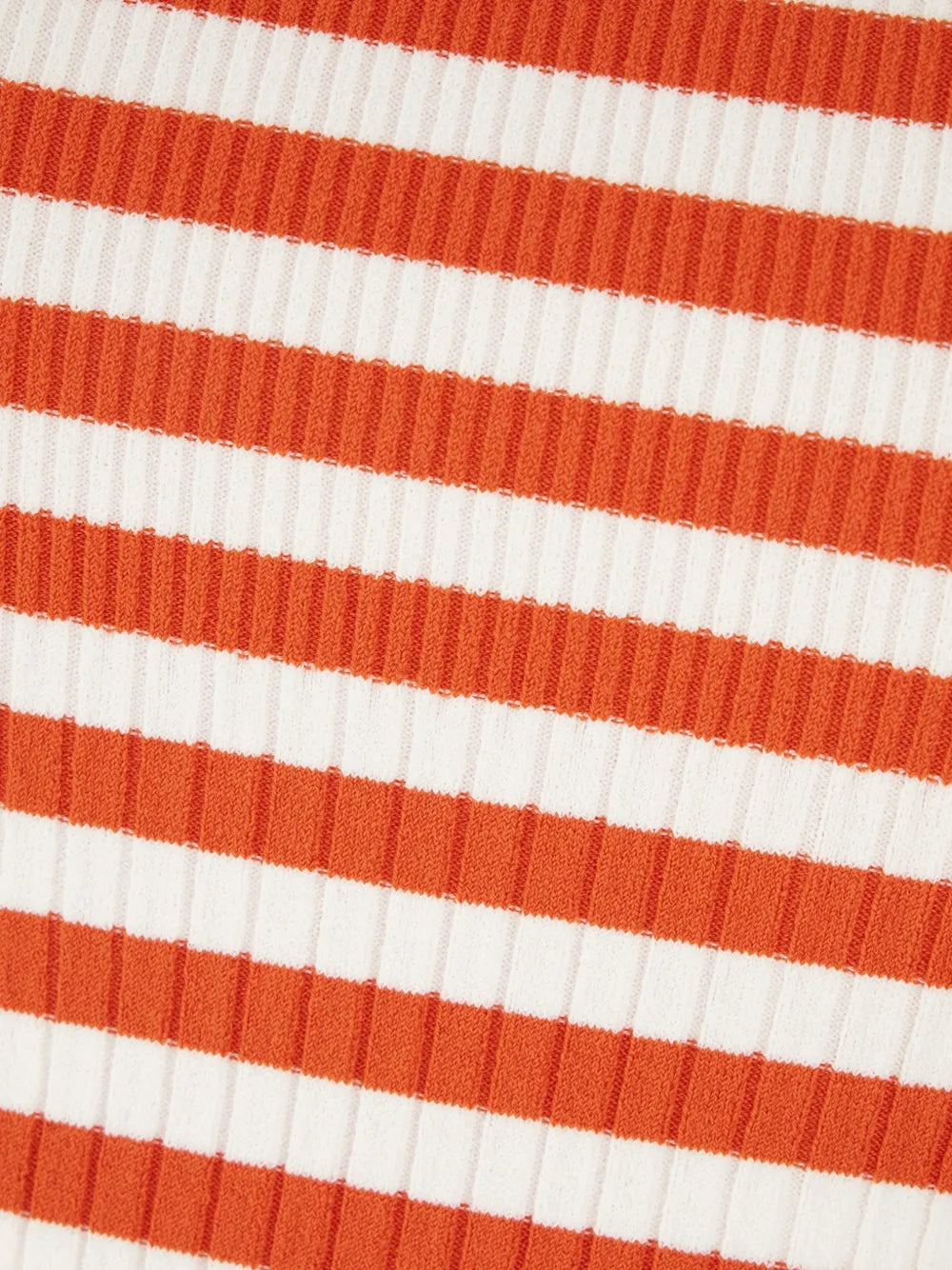 MAX MARA CANOTTA GHIRO RIGHE ARANCIO