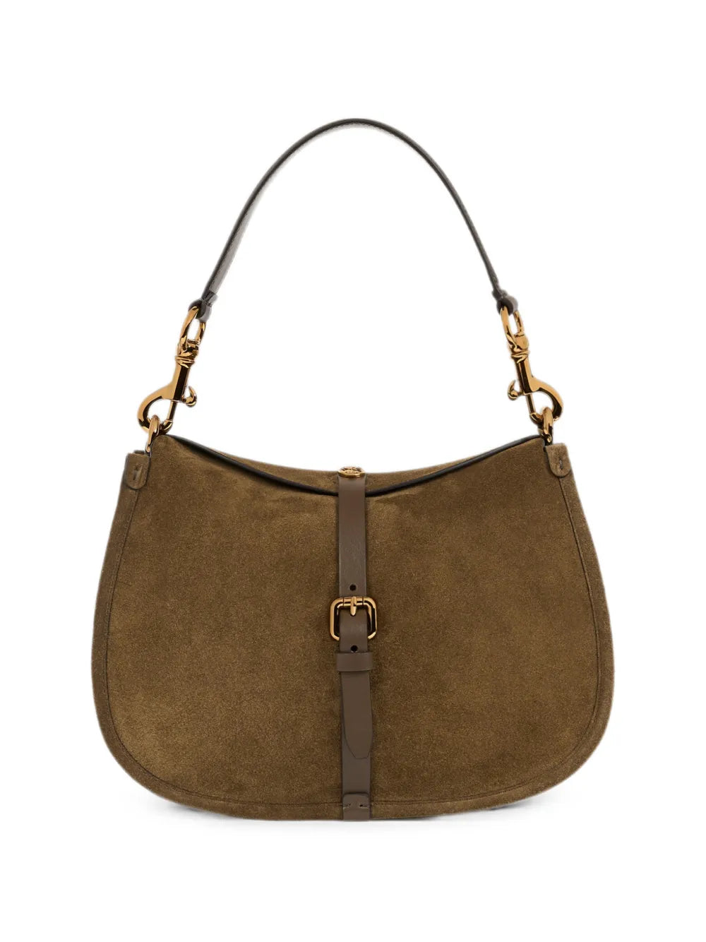 ETRO BORSA CROSSBODY PONY SUEDE VERDE