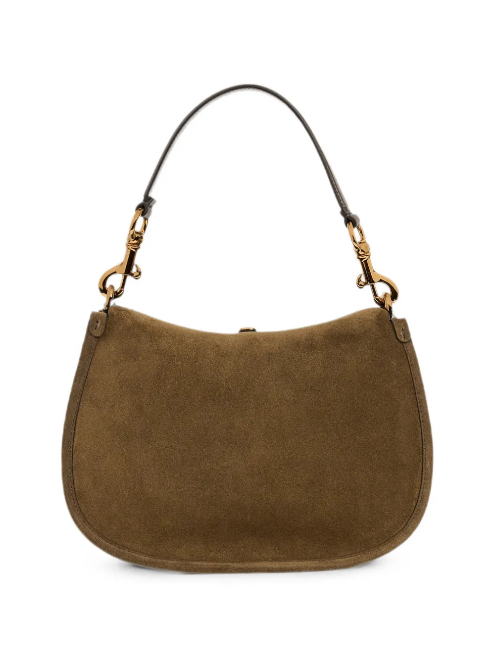 ETRO BORSA CROSSBODY PONY SUEDE VERDE