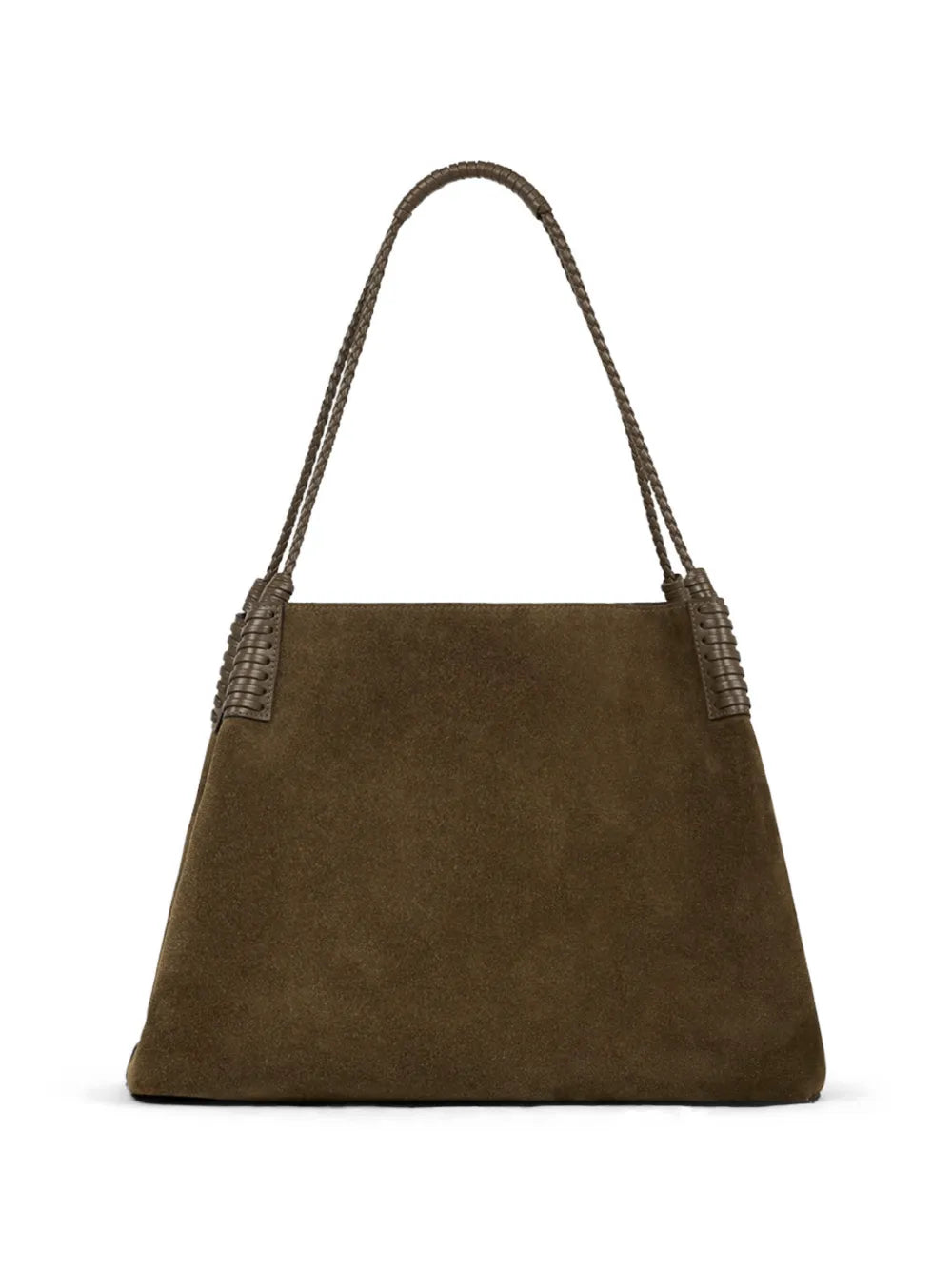 ETRO BORSA SHOOPING LIBRA L SUEDE VERDE
