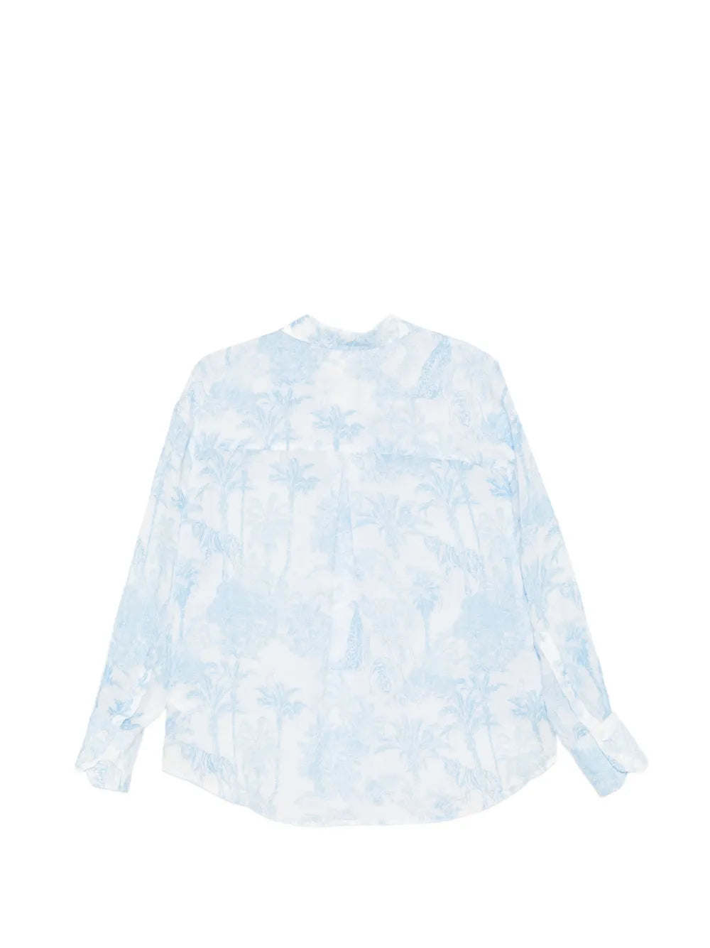 MC2 ST.BARTH CAMICIA CRISTAL AZZURRO