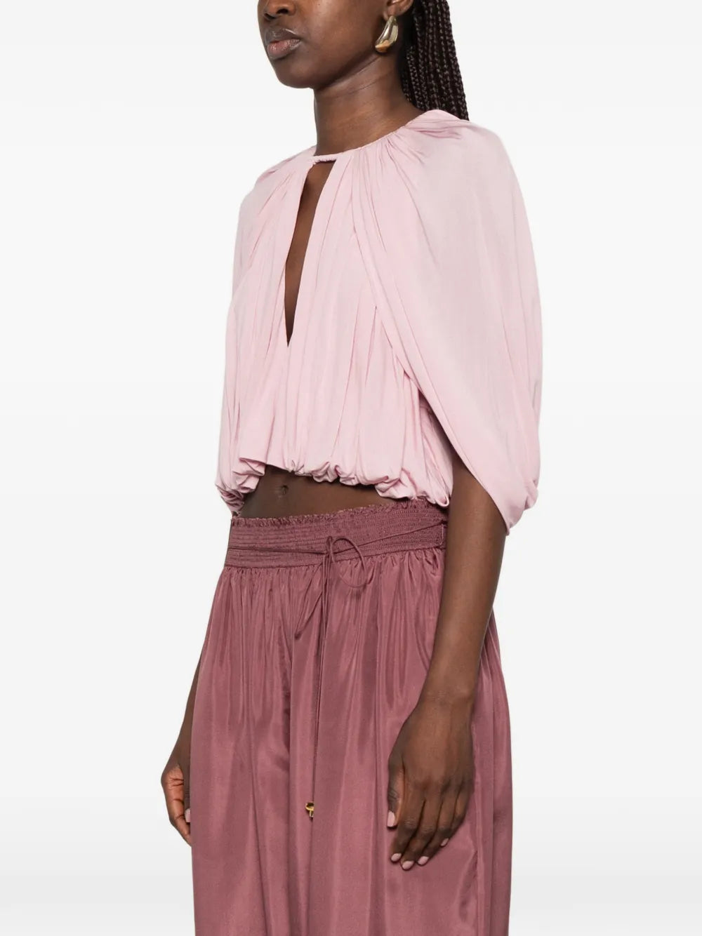 ZIMMERMANN BLUSA ALCHEMY ROSA