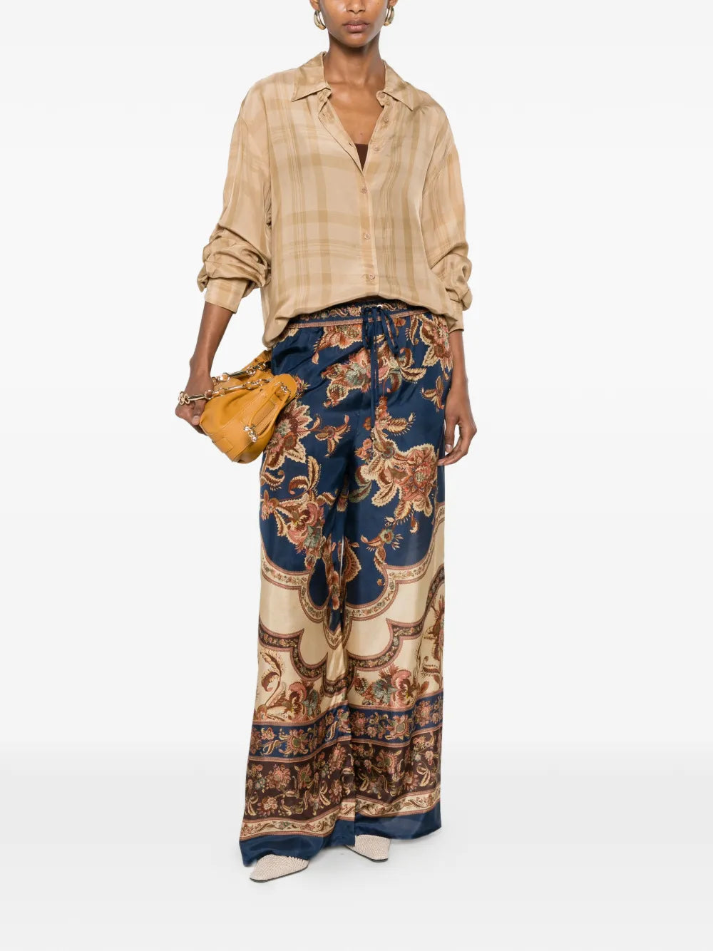 ZIMMERMANN PANTALONE ASTER PAISLEY