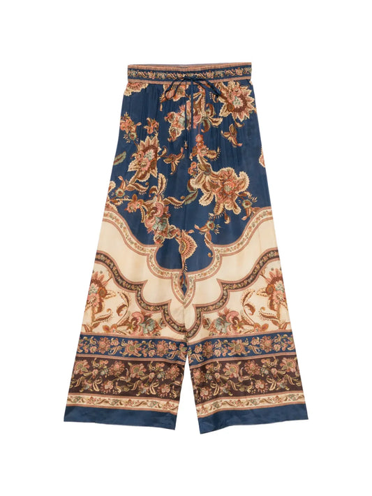 ZIMMERMANN PANTALONE ASTER PAISLEY