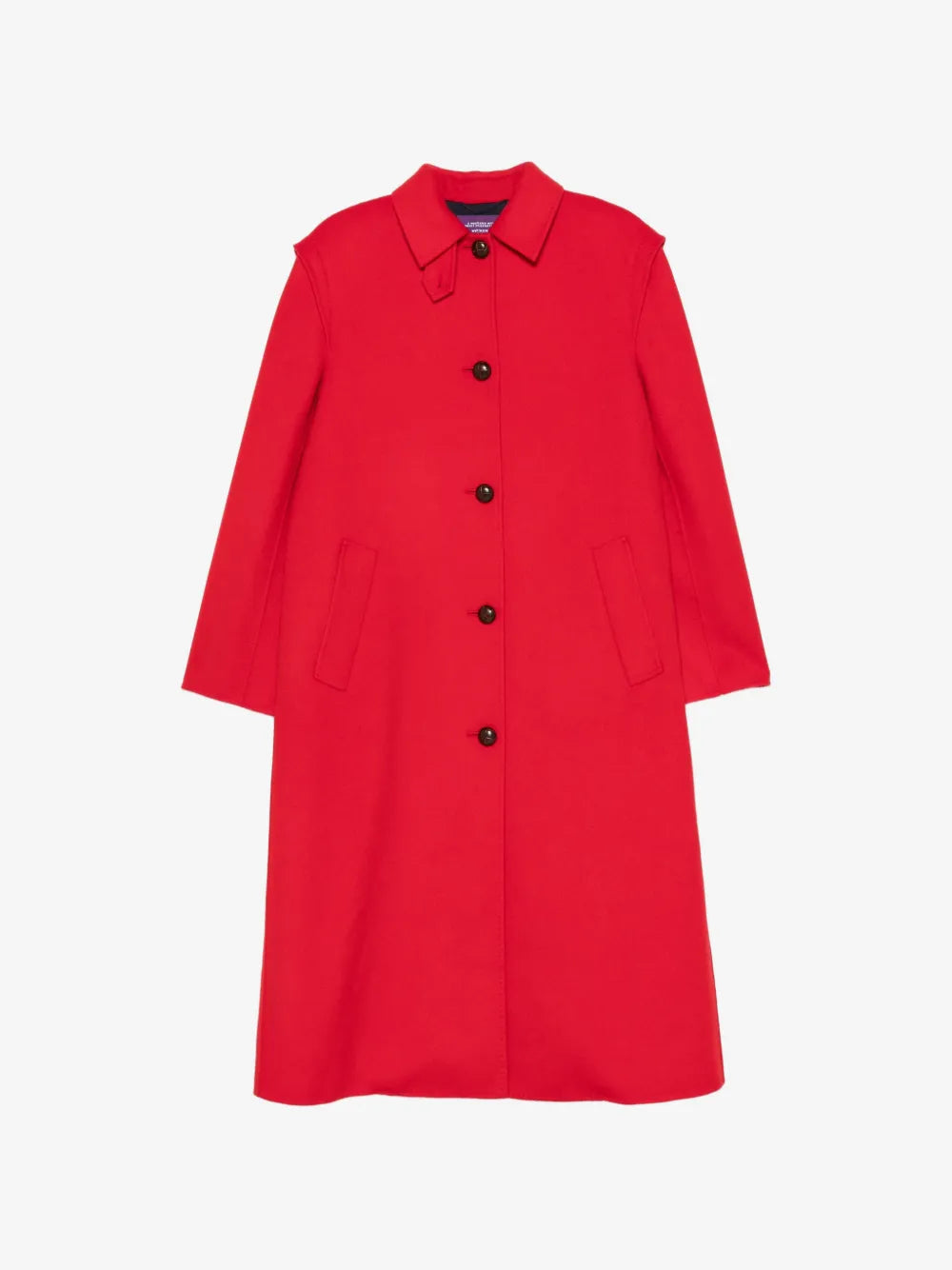 WEEKEND MAX MARA CAPPOTTO GESSATI ROSSO