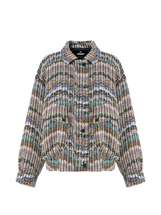 MISSONI BOMBER CARPEDONI   MULTICOLOR