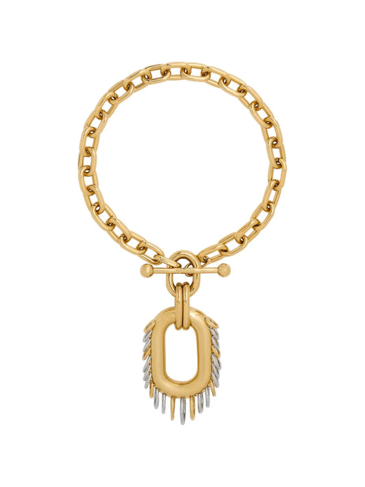 RABANNE COLLANA  ANELLI GOLD
