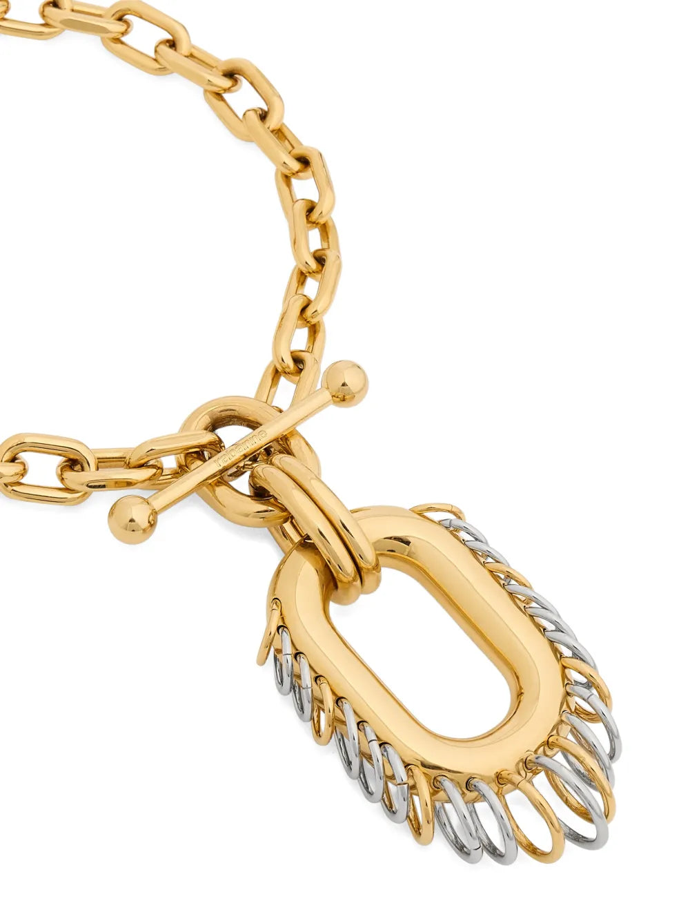 RABANNE COLLANA  ANELLI GOLD