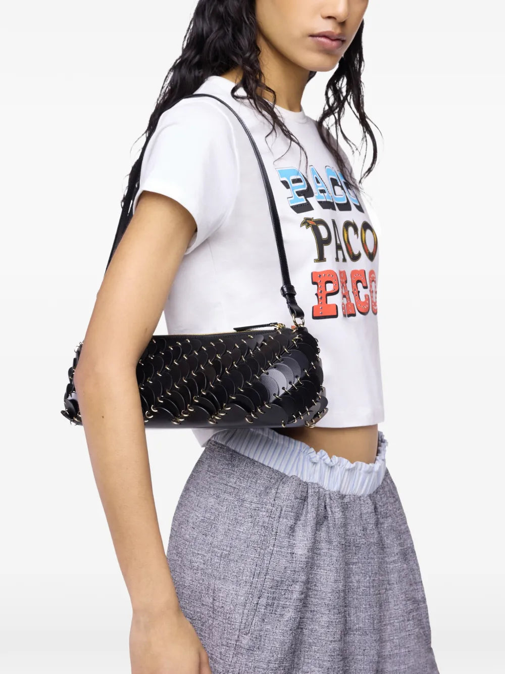 RABANNE BORSA  MINI A SPALLA