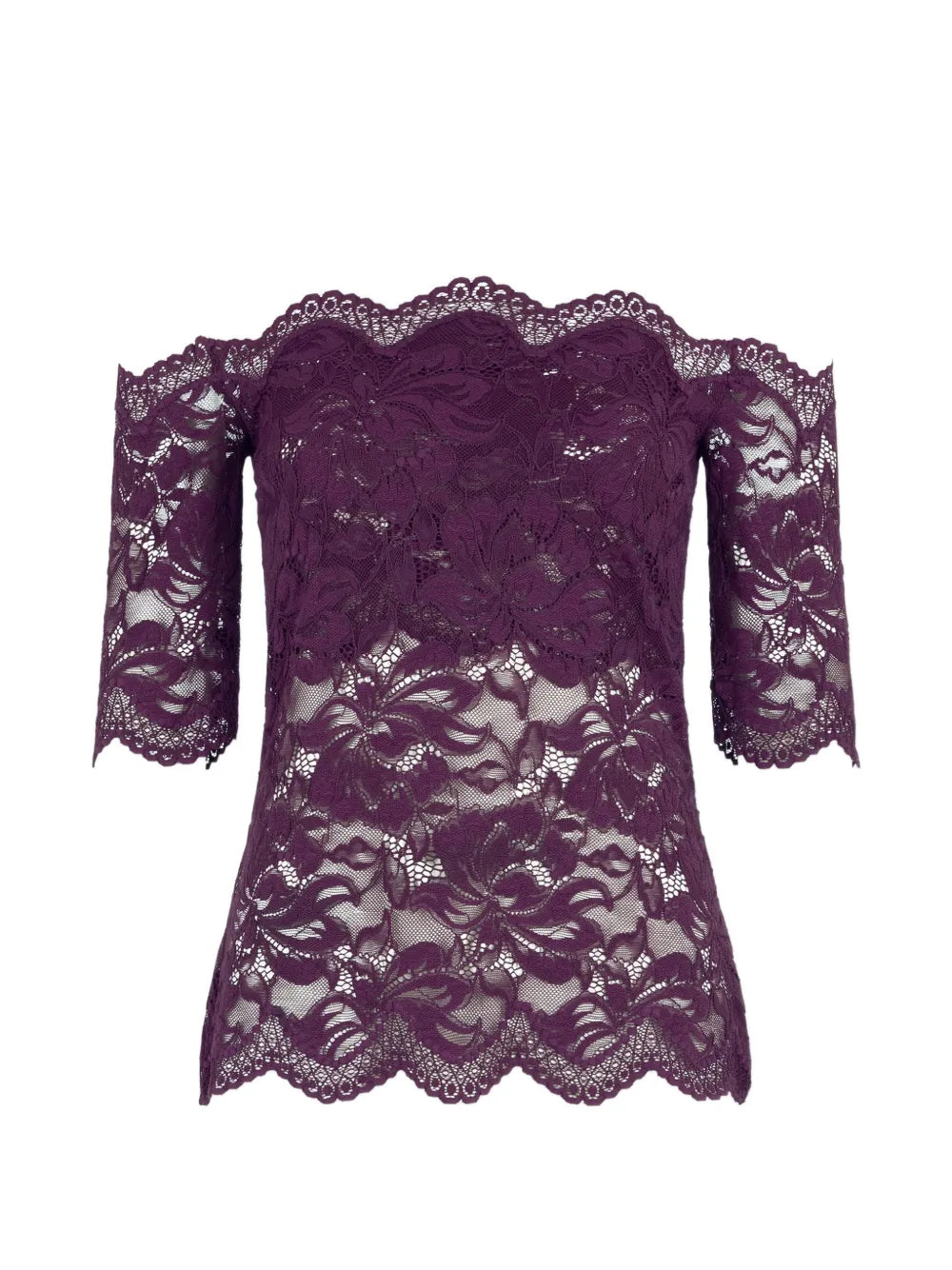 RABANNE TOP PIZZO MAGENTA