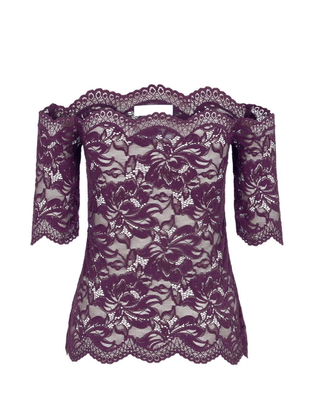 RABANNE TOP PIZZO MAGENTA